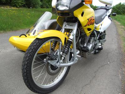 Honda Dominator IV -Vorderradführung